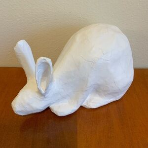 Crate & Barrel Fair-Trade Haitian Paper Mâché Rabbit Sculpture